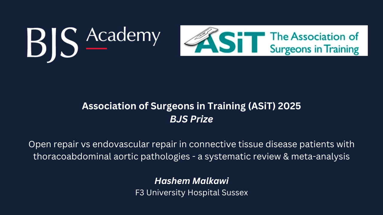 2025 Association of Surgeons in Training BJS Prize: Open repair vs endovascular repair in connective tissue disease patients with thoracoabdominal aortic pathologies - a systematic review & meta-analysis