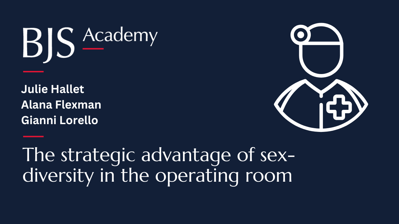 The strategic advantage of sex-diversity in the operating room 